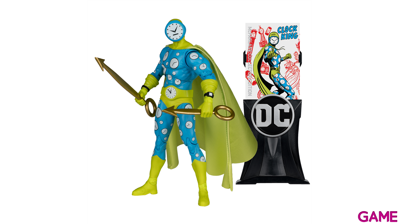 Figura DC Collector Edition Clock King de 18 cm-6