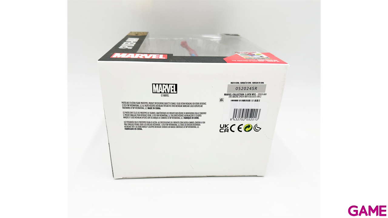 Figura Marvel Spiderman Edicion Gold de 18 cm-12
