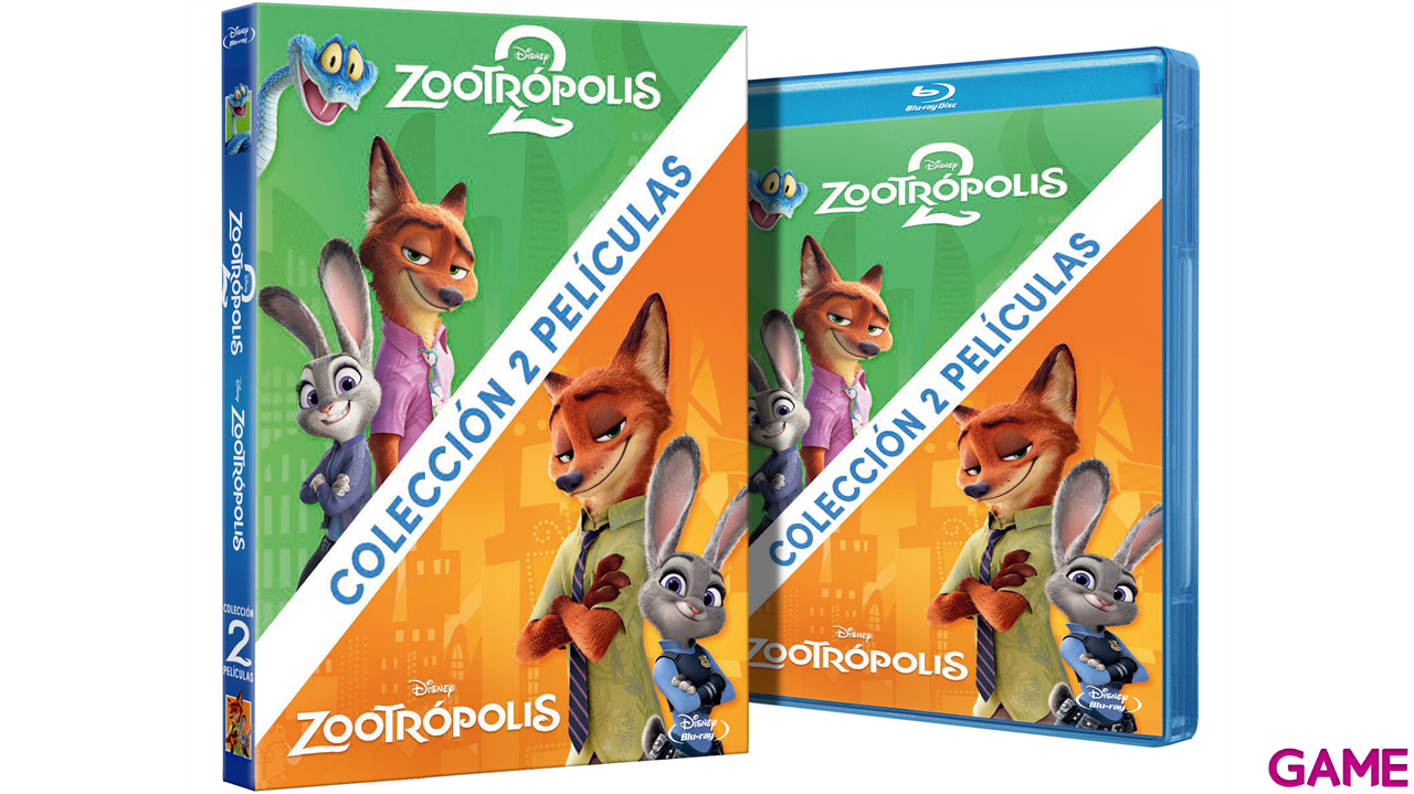 Pack Zootropolis 1+2-2
