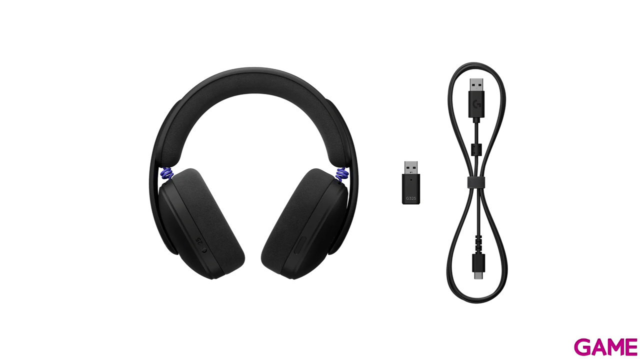 Logitech G325 Lightspeed Wireless Negro PC - PS5 - PS4 - Switch - Auriculares Gaming-1