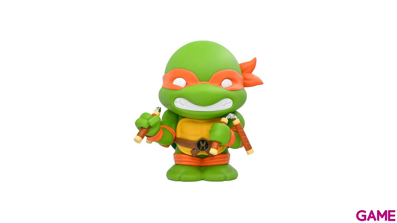 Hucha Tortugas Ninja Michelangelo de 20 cm-0