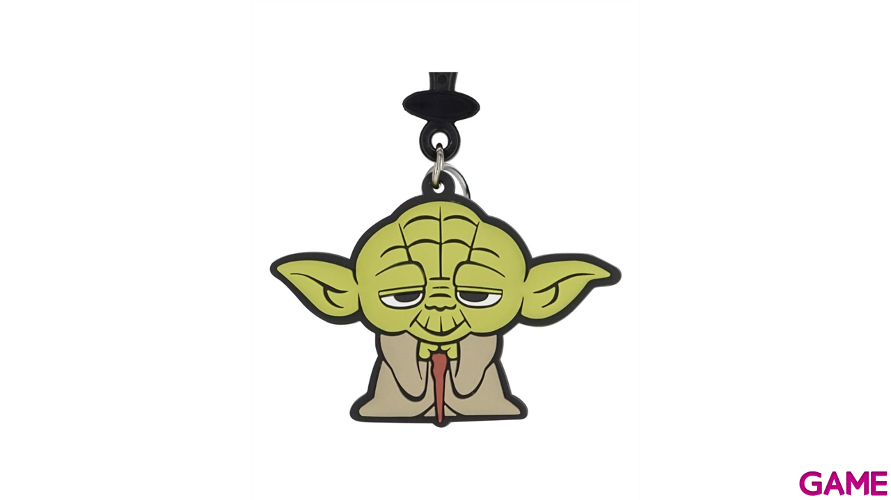 Llavero Star Wars Yoda Soft Touch de PVC-0