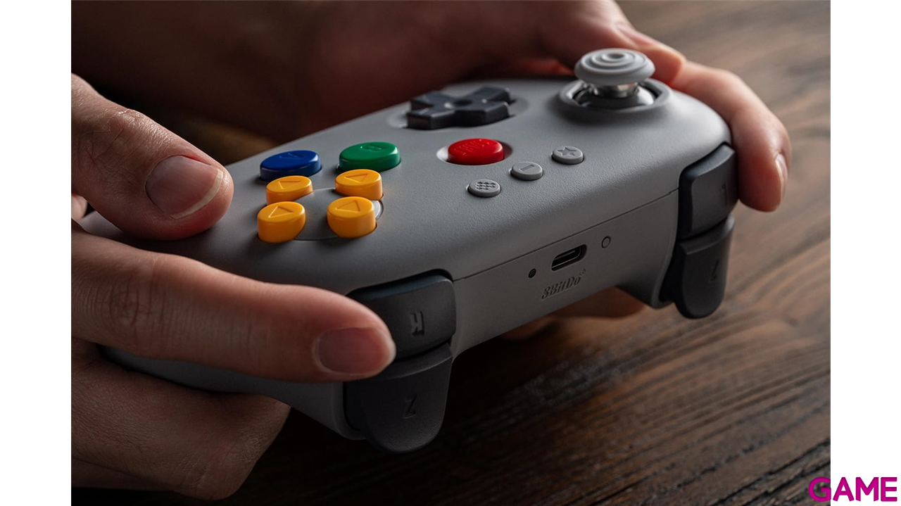 8BitDo 64 Bluetooth Grey - Controller-4