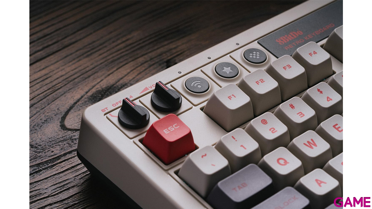 8BitDo Retro Mechanical Keyboard - N Edition ISO Spanish Layout - Teclado-3