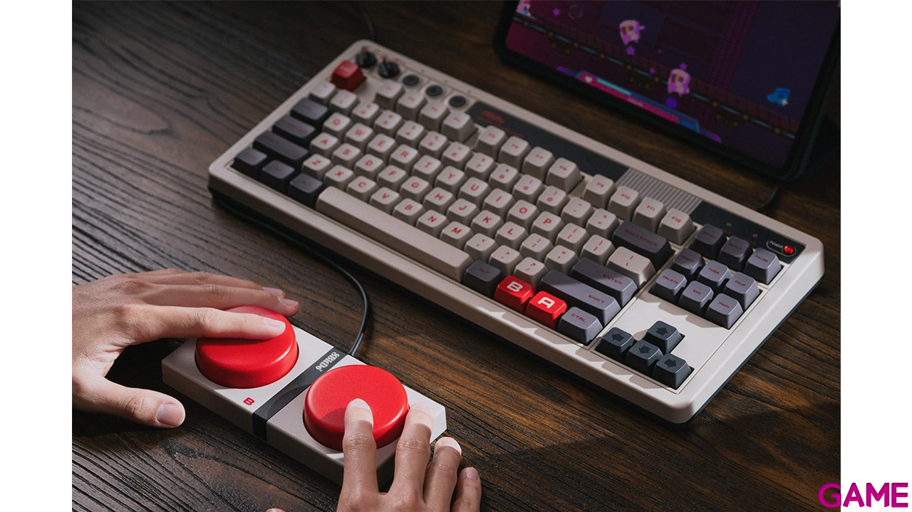 8BitDo Retro Mechanical Keyboard - N Edition ISO Spanish Layout - Teclado-4