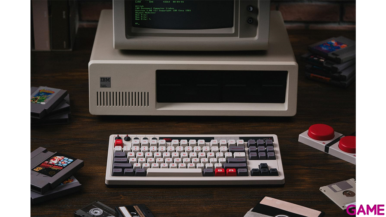8BitDo Retro Mechanical Keyboard - N Edition ISO Spanish Layout - Teclado-6