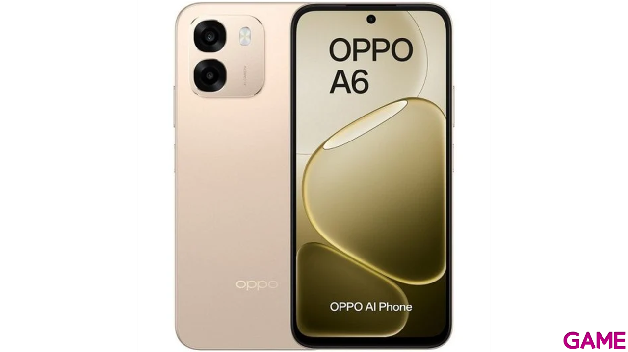 Oppo A6 4G 6/256GB Oro + Auricular Enco Buds 3 + SuperVooc 45W-3