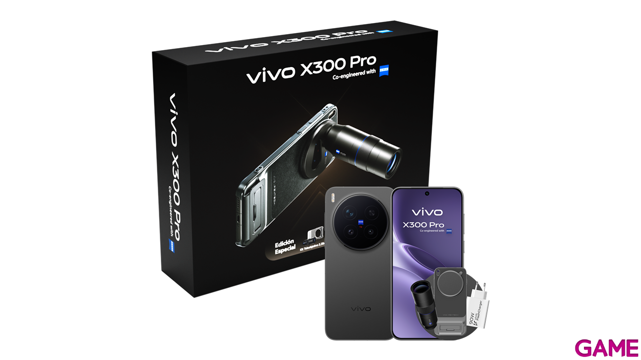 VIVO X300 Pro 16/512Gb Marrón Duna + Optica + Cargador 90w-0