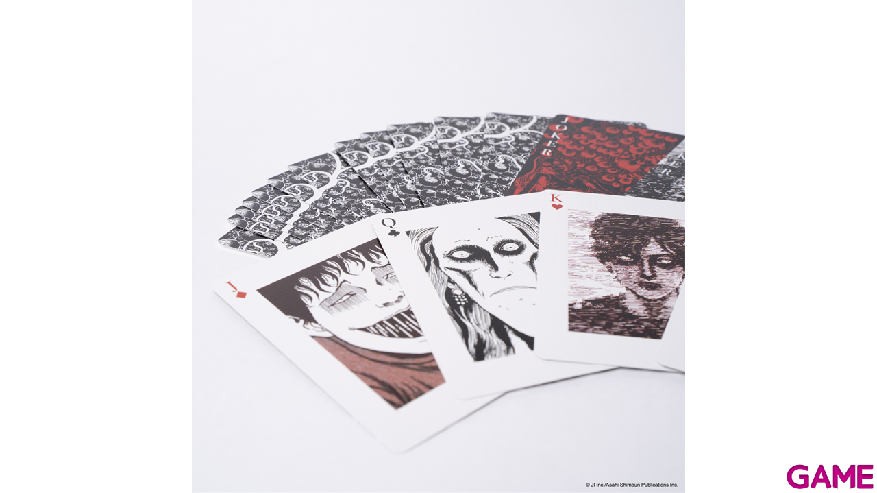 Baraja cartas de Poker Junji Ito-1