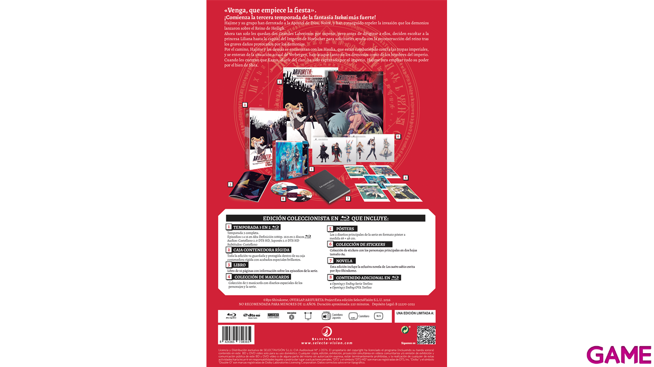 Arifureta Temporada 3 Episodios 1 a 16-0