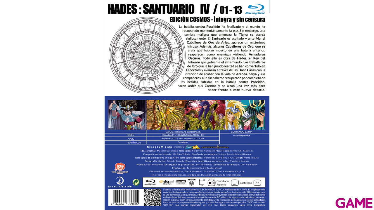 Saint Seiya - Cosmos Edition Box 4-0