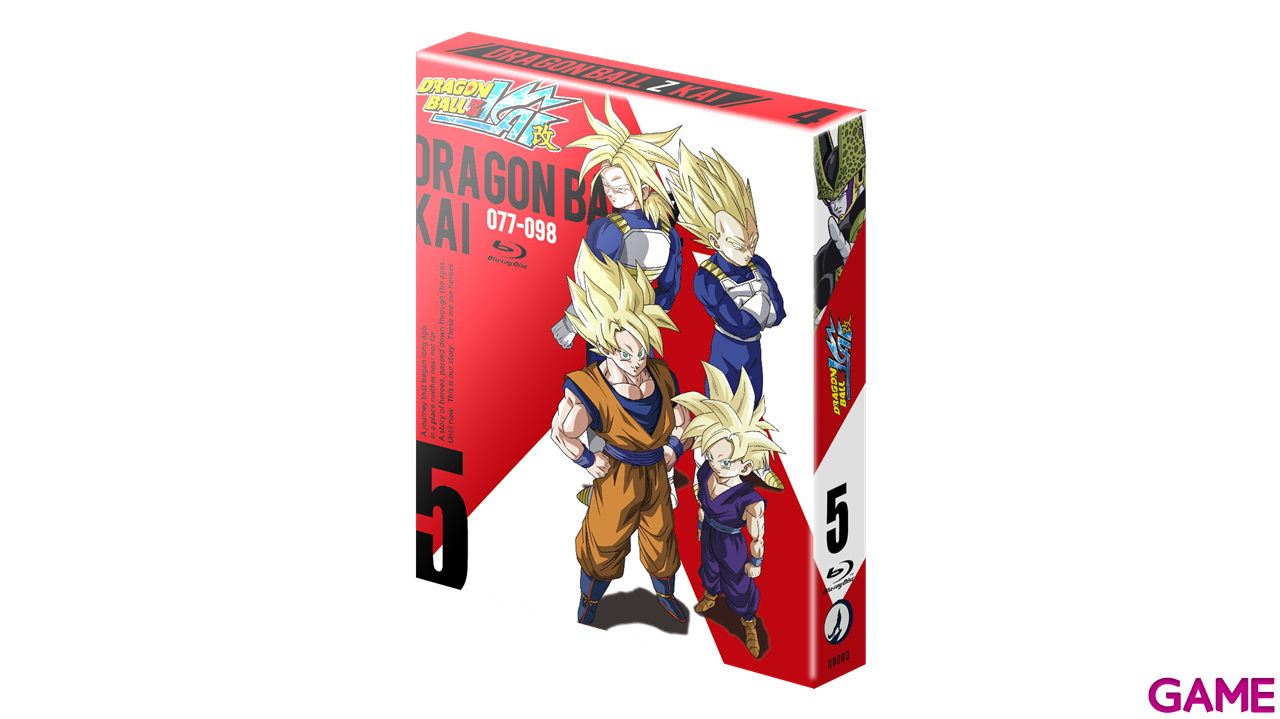 Dragon Ball Z Kai - Bluray Box 4 - Eps 77 al 98-1