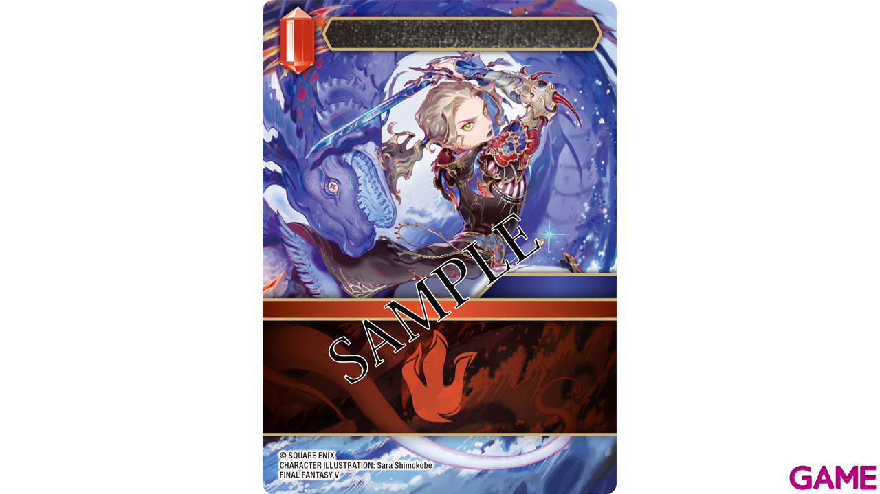 Sobre de cartas Final Fantasy Blissful Eternity-6