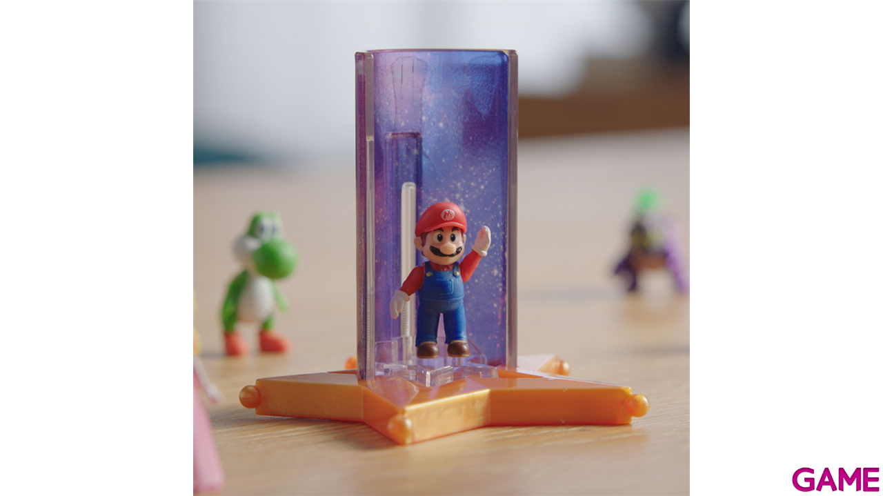 Figura articulada con accesorio Super Mario Galaxy de 4 cm (surtido)-2