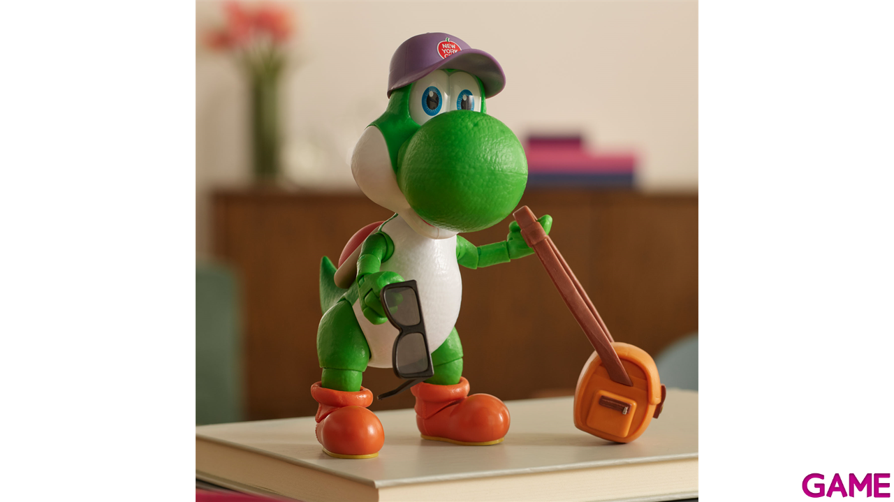 Figura Premium Super Mario Galaxy - Yoshi de 13 cm-2