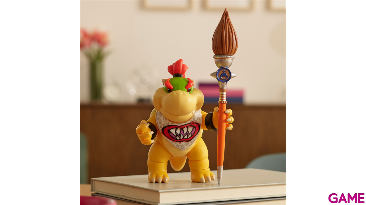 Figura Premium Super Mario Galaxy - Bowser Jr. de 13 cm-1