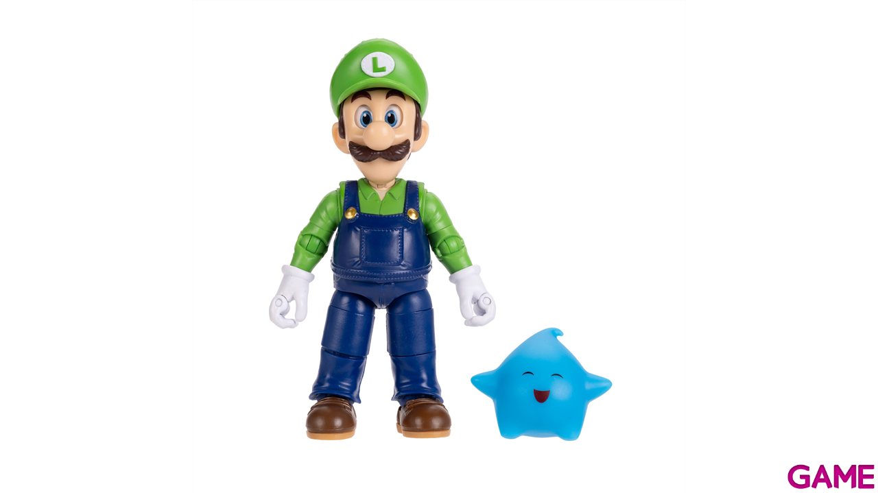 Figura Premium Super Mario Galaxy - Luigi de 13 cm-0