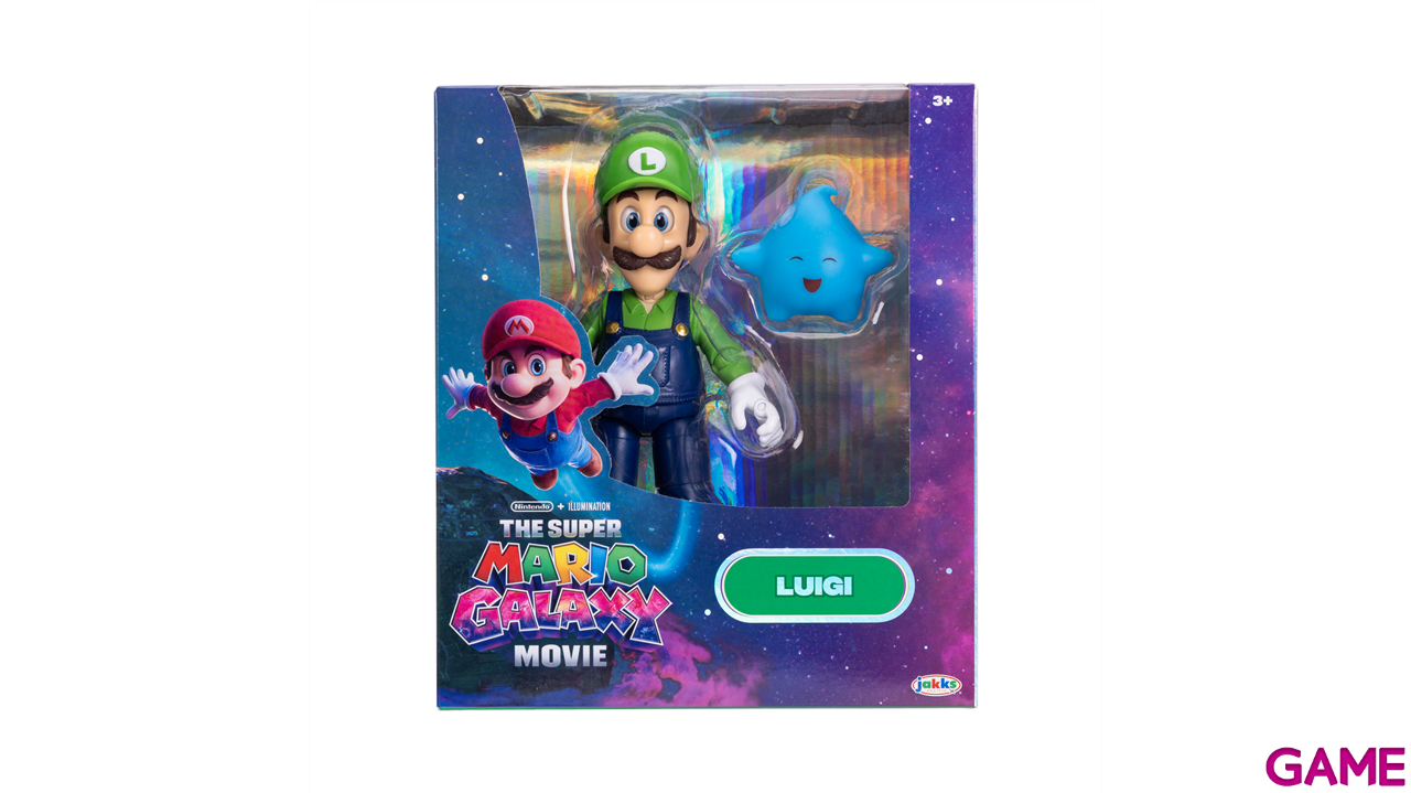 Figura Premium Super Mario Galaxy - Luigi de 13 cm-1