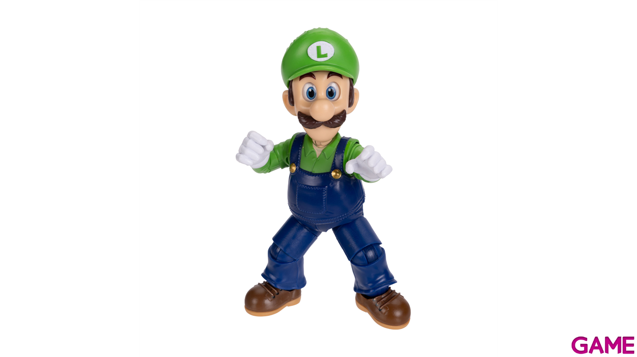 Figura Premium Super Mario Galaxy - Luigi de 13 cm-2