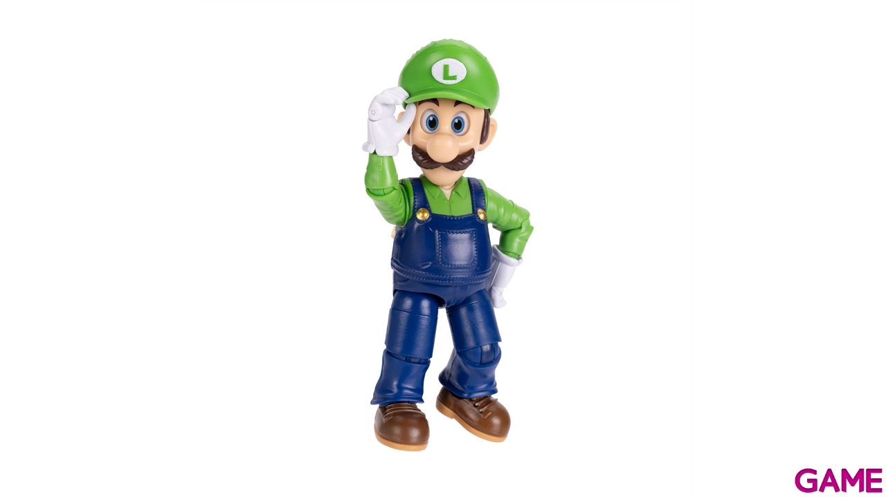 Figura Premium Super Mario Galaxy - Luigi de 13 cm-3