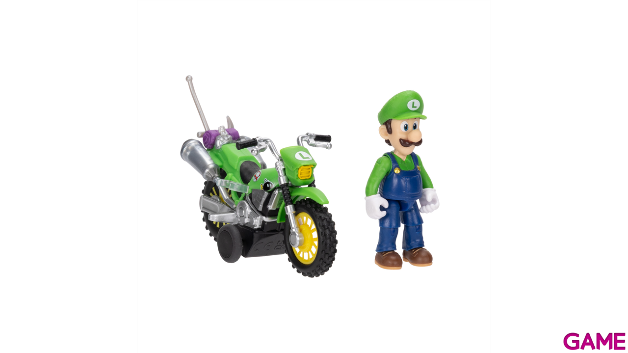 Vehículo Super Mario Galaxy - Luigi con Figura Extraíble-0