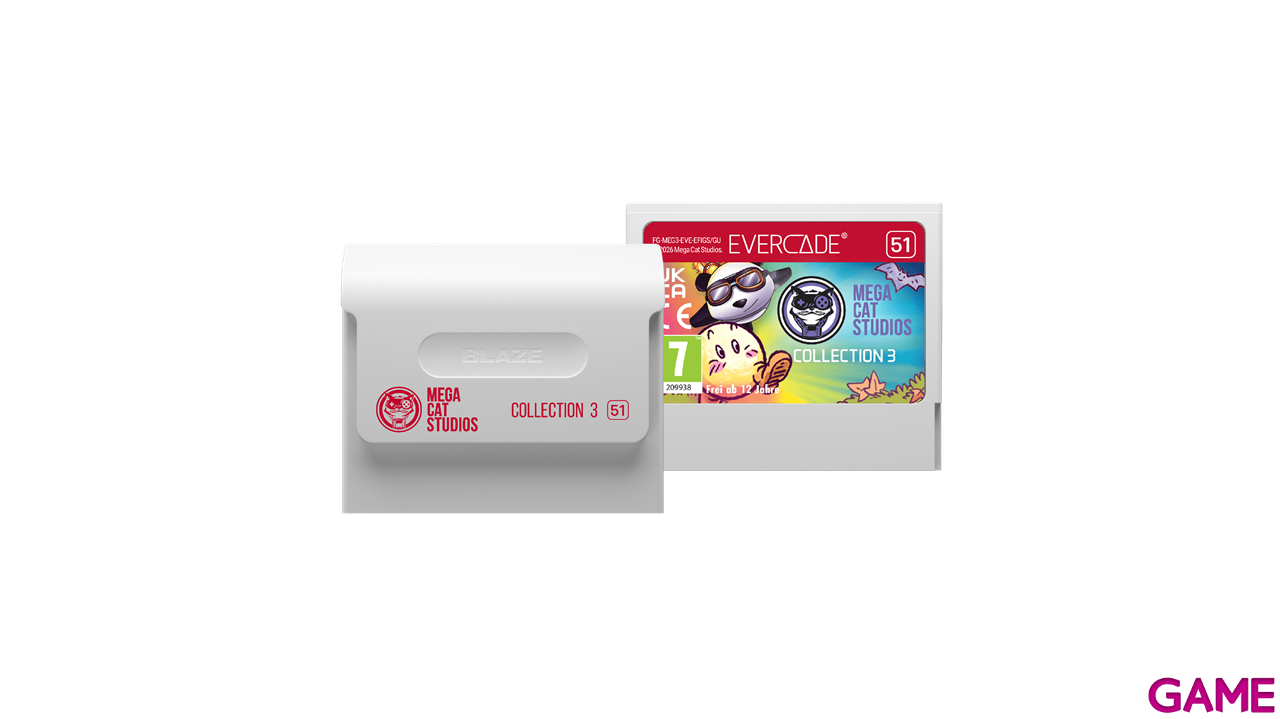 Cartucho Evercade Mega Cat Studios Collection 3-2