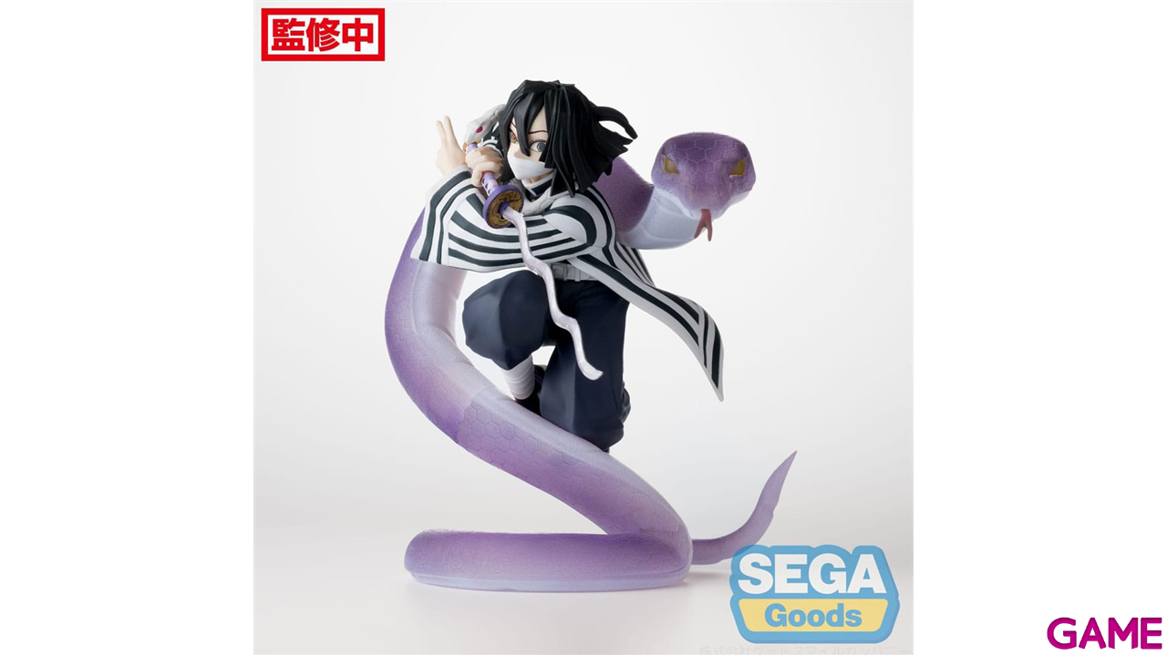Figura Sega Demon Slayer: Kimetsu no Yaiba Obanai Iguro Hashira de 14 cm-4