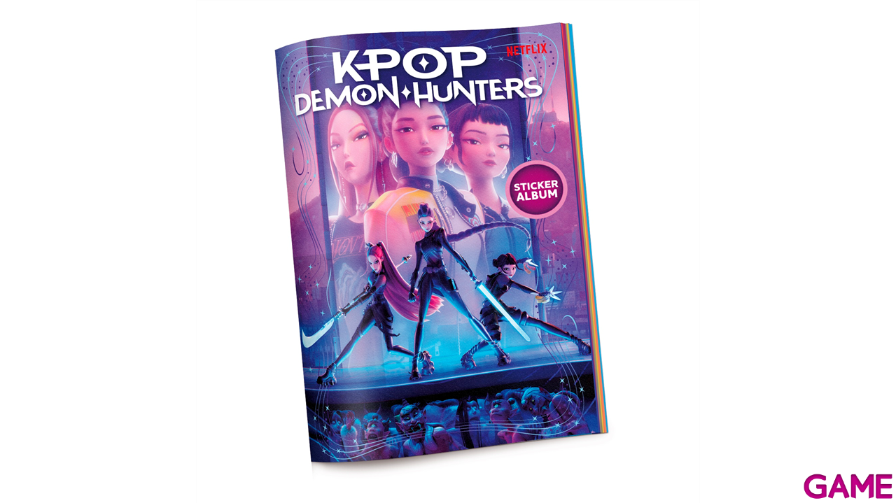 Starter pack de cromos K-Pop Demon Hunters (Album + 2 sobres)-0