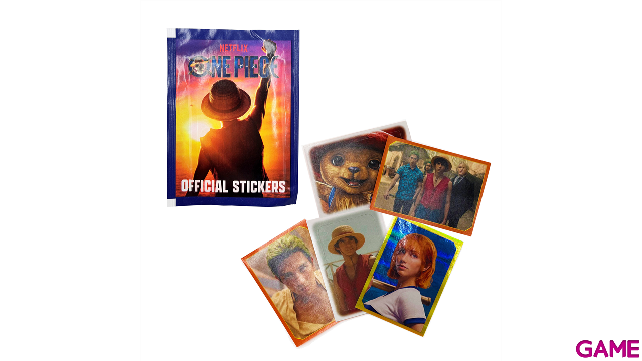Sobre de cromos One Piece Netflix serie-0