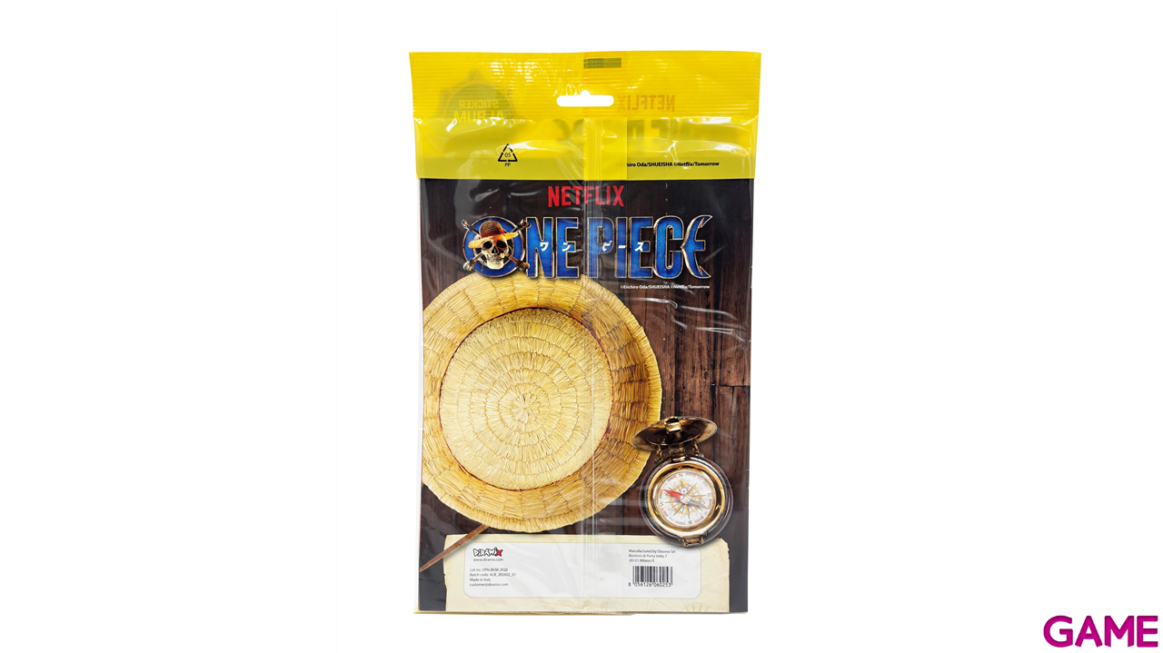 Starter pack de cromos One Piece Netflix serie (Album + 2 sobres)-0