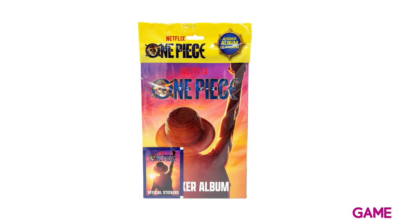 Starter pack de cromos One Piece Netflix serie (Album + 2 sobres)-2