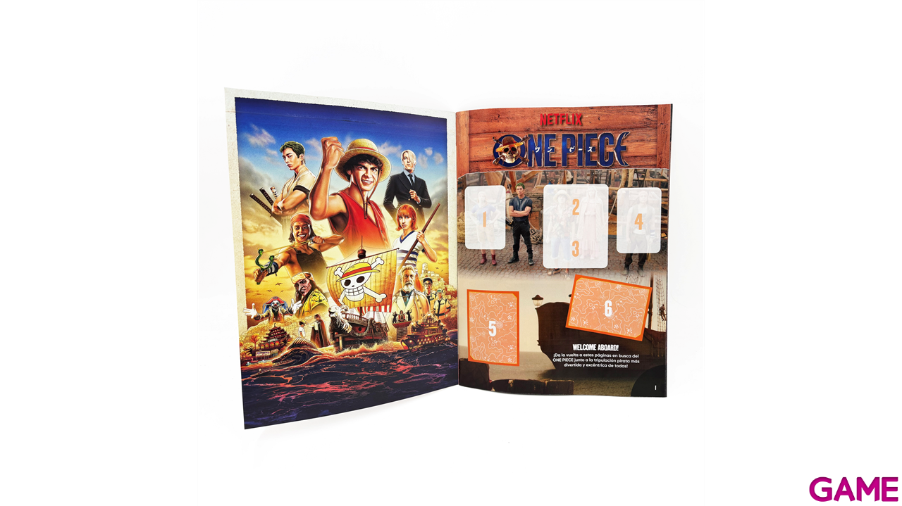 Starter pack de cromos One Piece Netflix serie (Album + 2 sobres)-3