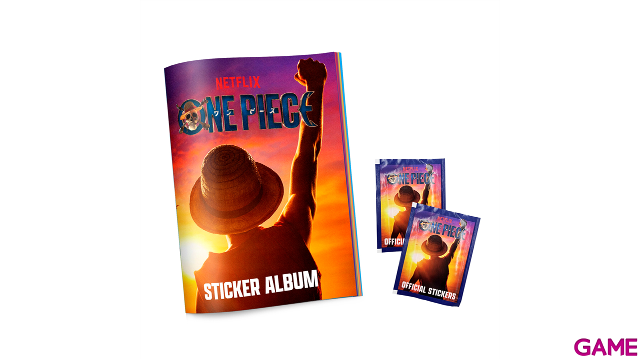 Starter pack de cromos One Piece Netflix serie (Album + 2 sobres)-5