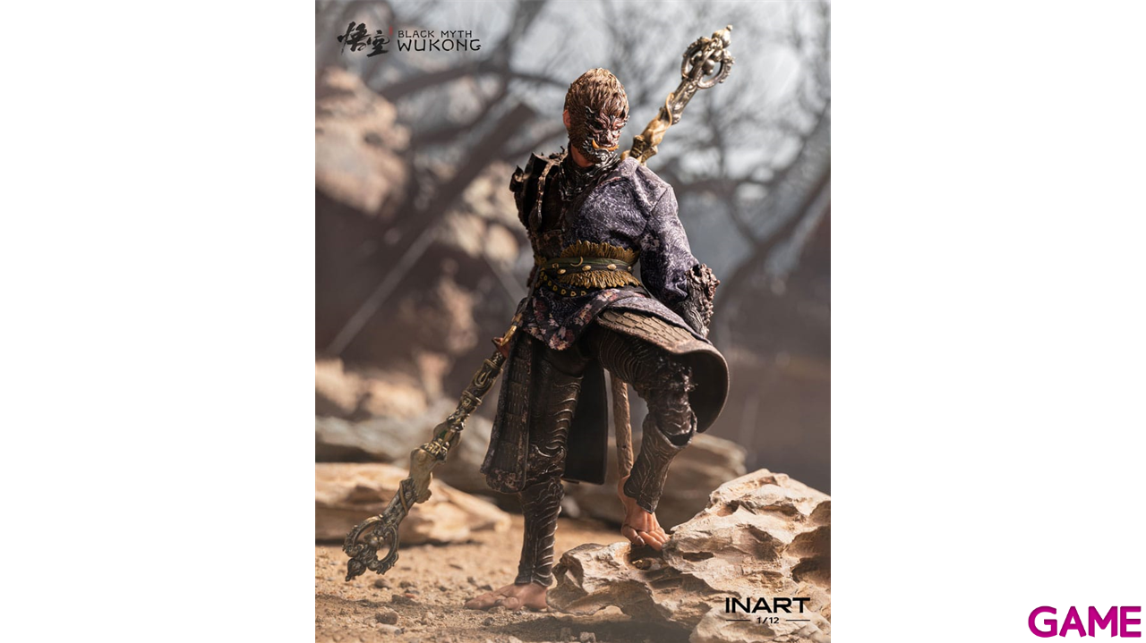 Figura Black Myth: Wukong The Destined One in the Bronze Armor Set Deluxe Version de 16 cm-2