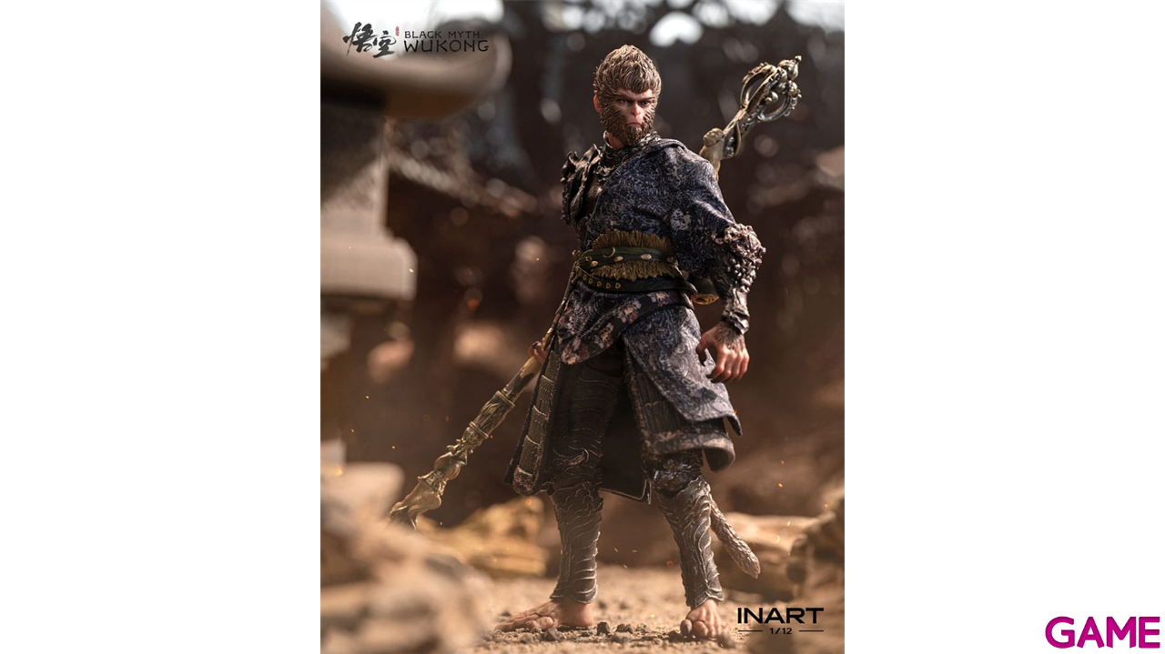 Figura Black Myth: Wukong The Destined One in the Bronze Armor Set Deluxe Version de 16 cm-4