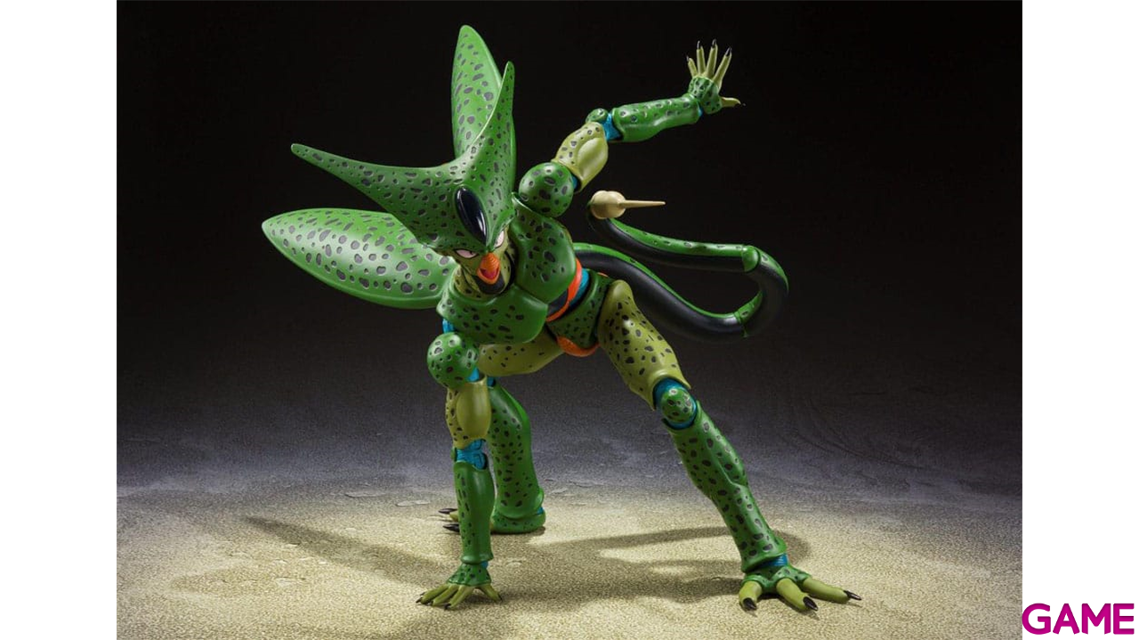 Figura Dragon Ball Z S.H.Figuarts Cell First Form de 17 cm-0