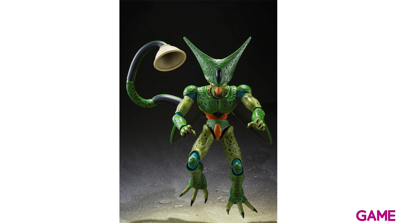 Figura Dragon Ball Z S.H.Figuarts Cell First Form de 17 cm-3