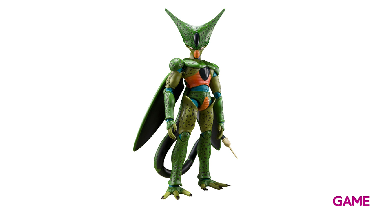 Figura Dragon Ball Z S.H.Figuarts Cell First Form de 17 cm-5