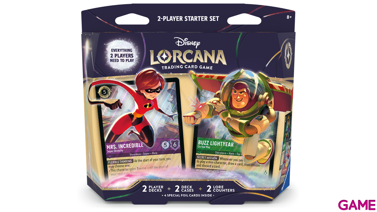 Starter Deck Disney Lorcana Wilds Unknown (Inglés)-0