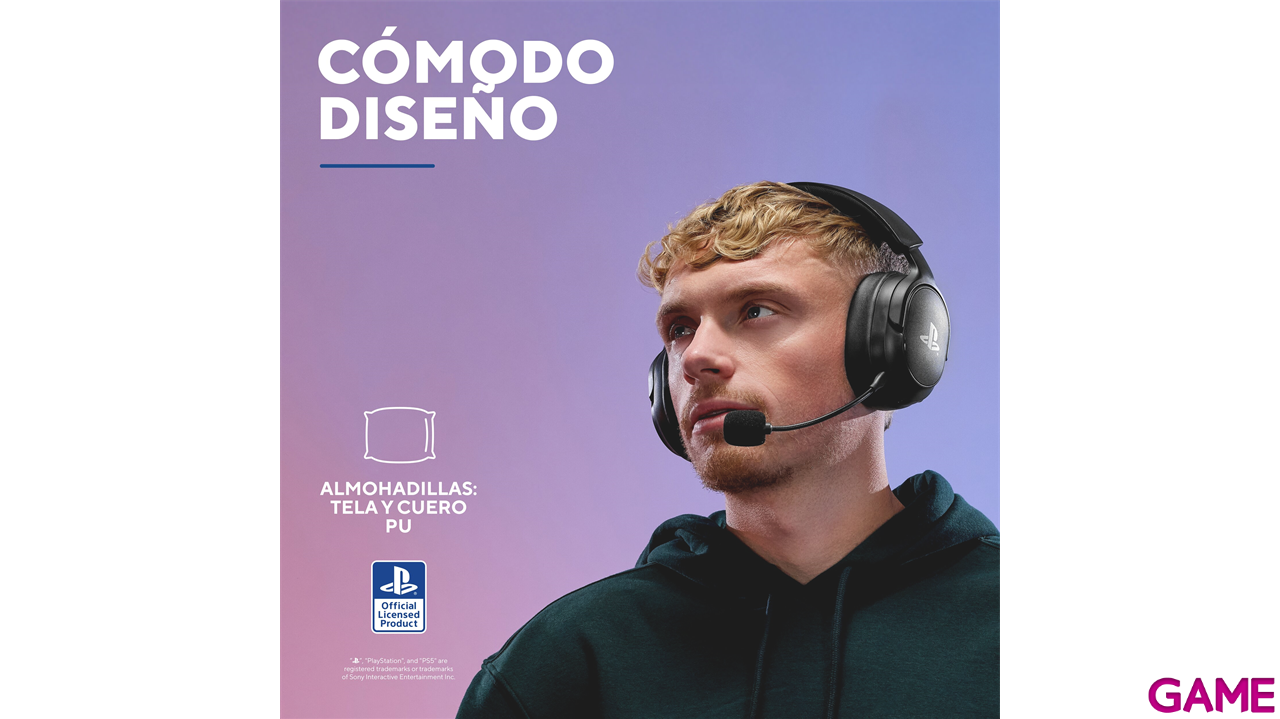 Trust GXT499 Forta Wireless Black PC - PS5 - PS4 - Movil - Licencia PlayStation - Auriculares Gaming-15