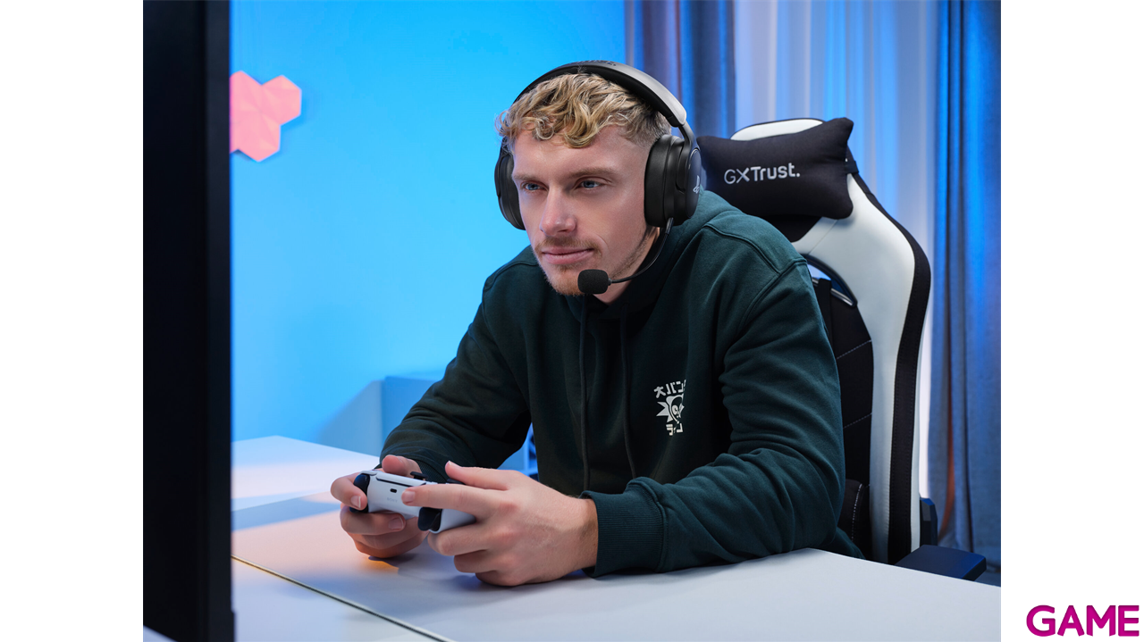 Trust GXT499 Forta Wireless Black PC - PS5 - PS4 - Movil - Licencia PlayStation - Auriculares Gaming-9