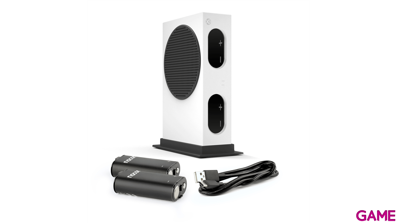 Pack Cargador y 2 Baterías Mandos Xbox - Modelo Series S-0