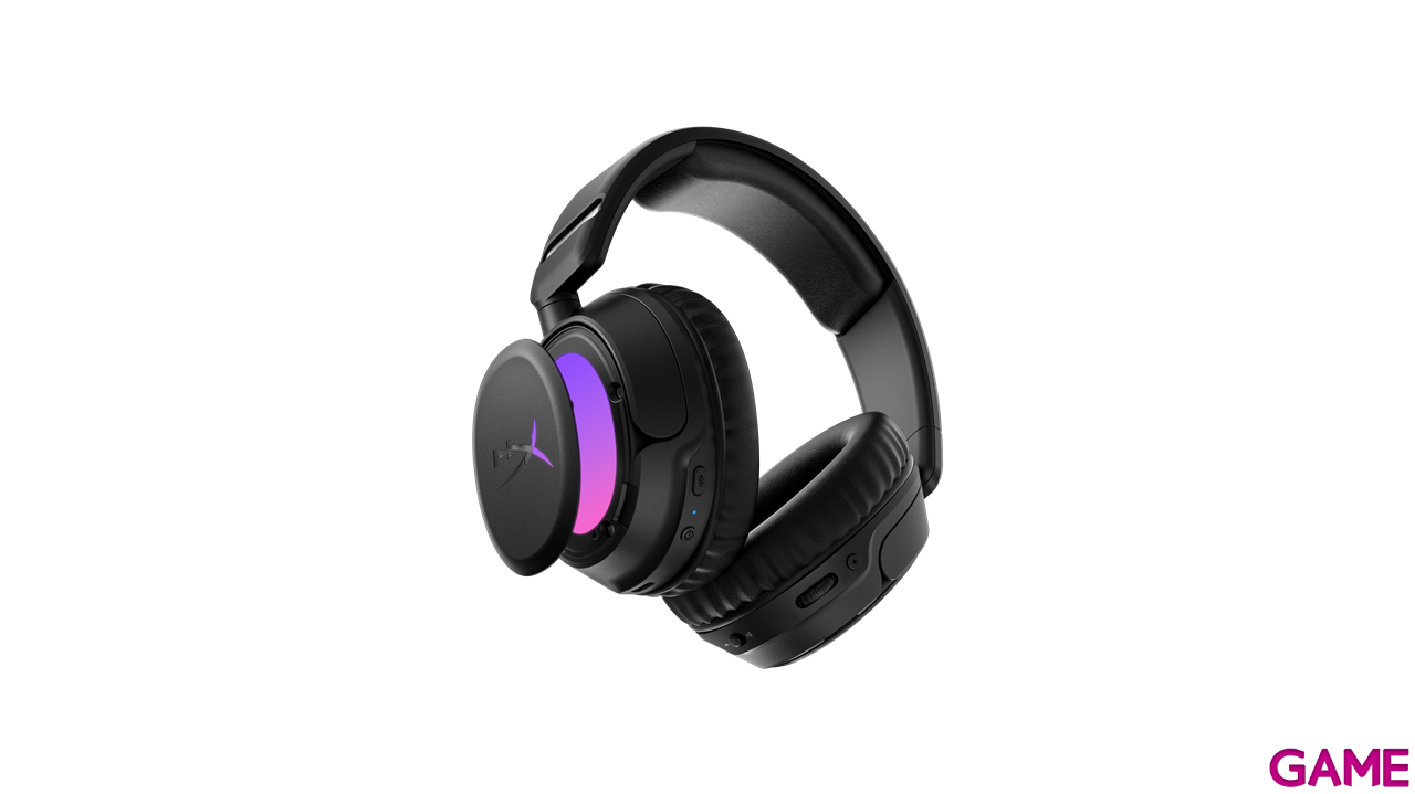 HyperX Cloud Flight 2 Wireless Bluetooth RGB Negro PC- PS5 - PS4 - NSW - Movil - Auriculares Gaming-0