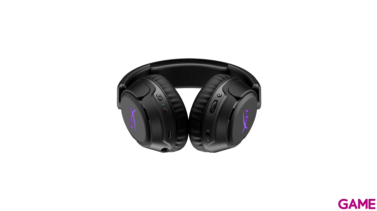 HyperX Cloud Flight 2 Wireless Bluetooth RGB Negro PC- PS5 - PS4 - NSW - Movil - Auriculares Gaming-2
