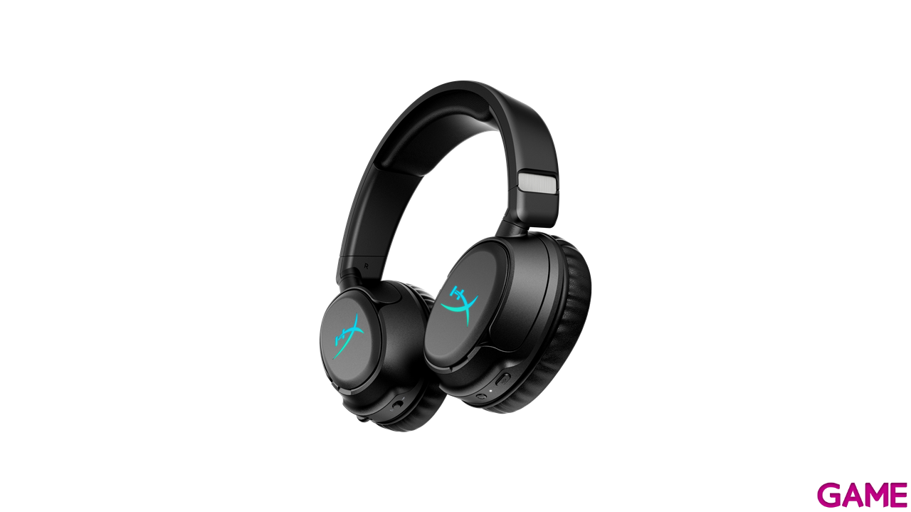 HyperX Cloud Flight 2 Wireless Bluetooth RGB Negro PC- PS5 - PS4 - NSW - Movil - Auriculares Gaming-3