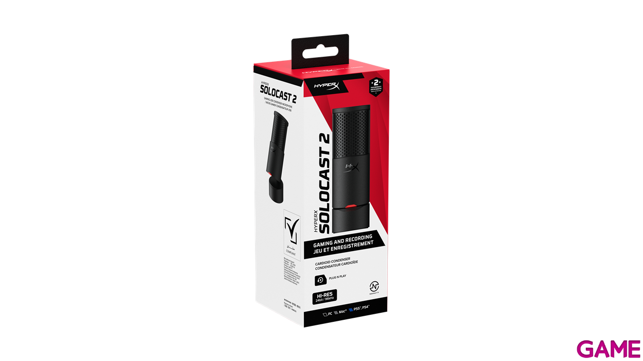HyperX Solocast 2 - Microfono Gaming-5