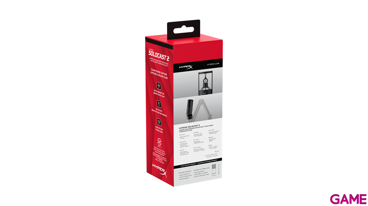 HyperX Solocast 2 - Microfono Gaming-6