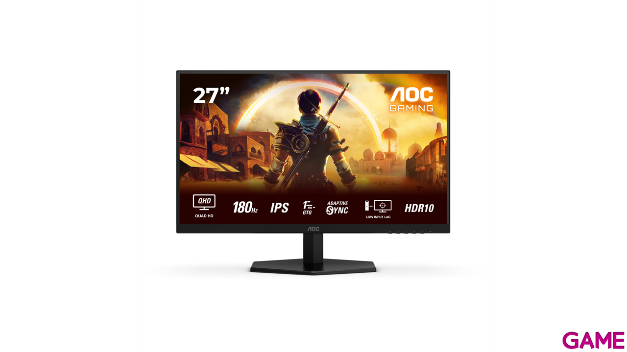 AOC G4 Q27G42XE - 27´´ - Fast IPS - 2K QHD - 180Hz - 1ms - HDR10 - Monitor Gaming-4