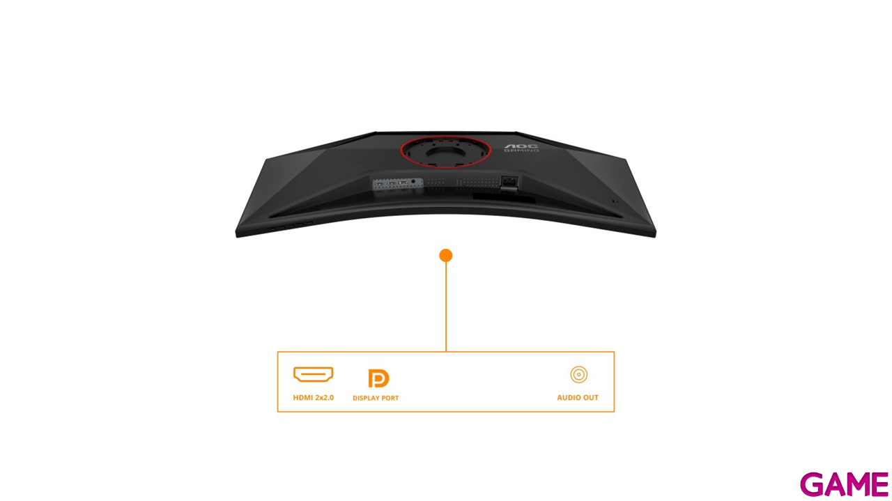 AOC G4 CU34G4 34´´ - Fast VA - 2K WQHD - 180Hz - 21:9 1500R - Monitor Gaming-1