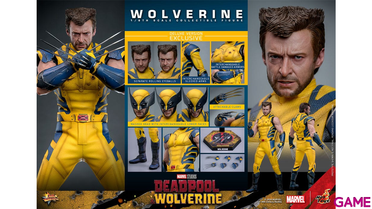 Figura Wolverine (Deluxe Version) de 31 cm-3